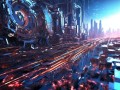 金属朋克科技未来壁纸